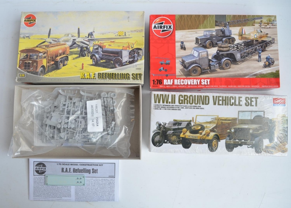 Mixed collection of mostly WWII era plastic and resin model kits from Tamiya, Meng, Airfix, Master - Image 5 of 10