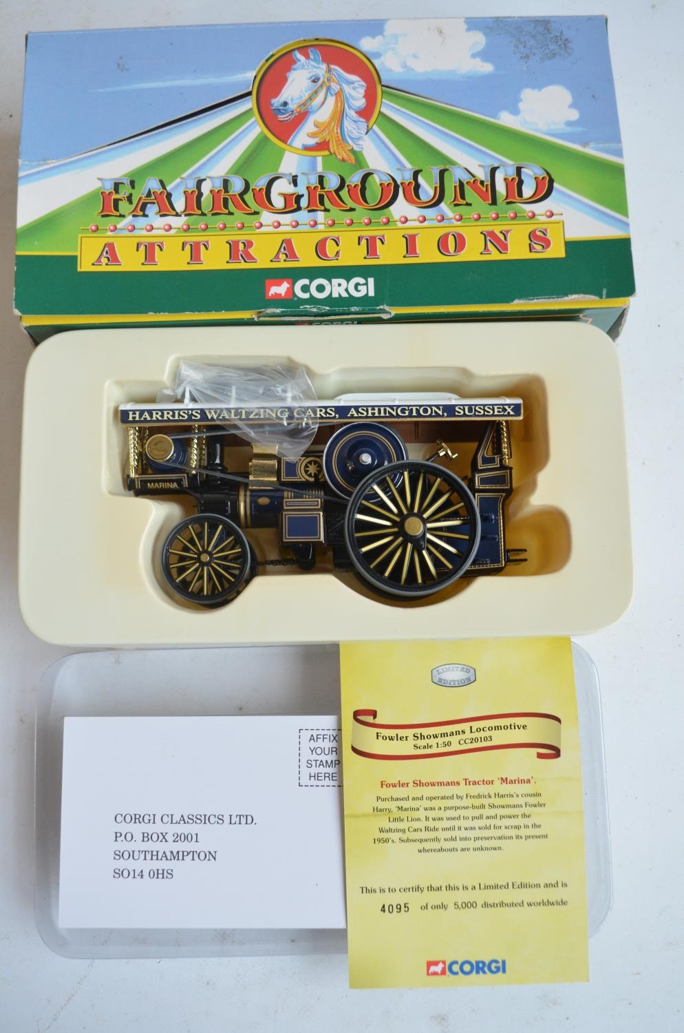 Mixed lot of diecast models and board games to include Corgi limited edition CC20103 Fowler - Image 2 of 10