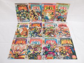 Assorted collection of Marvel comics to include: The Man Called Nova (1976-79) #1-25, ROM (1979-