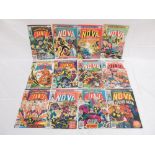 Assorted collection of Marvel comics to include: The Man Called Nova (1976-79) #1-25, ROM (1979-