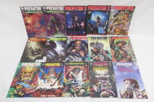 Dark Horse Comics - Predator, Terminator and Robocop comics to include: Predator Bad Blood #1 & 4 of