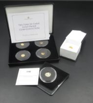 Jubilee Mint the Pure 24-Carat Gold Proof Coin Collection, Jubilee Mint The 80th Anniversary of D-