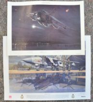 Two aviation prints by Ronald Wong to include Limited edition 'Reflecting On 70 Years' by Ronald