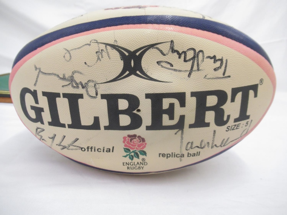 Gilbert England Rugby Official Match Ball signed by Members of the England Rugby Squad of the 2002 - Image 7 of 8