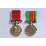 British Empire Medal, WWll Defence Medal. To W.M. Keenan. Civilian. Liverpool Air Riad Protection