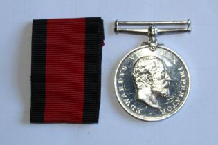 Natal Medal 1906. To Driver E. Jackson. Transport Service Corps