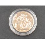 Elizabeth II 2017 sovereign, encapsulated