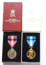 Boxed Diamond Jubilee Medal. Unissued. Boxed Golden Jubilee Medal. Unissued.