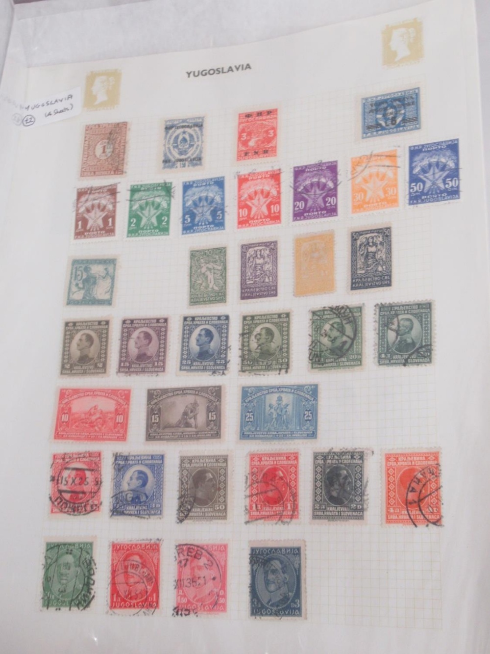 Assorted collection of stamps both loose and in stamp sheets/presentations (qty. in 1 box) - Image 5 of 14