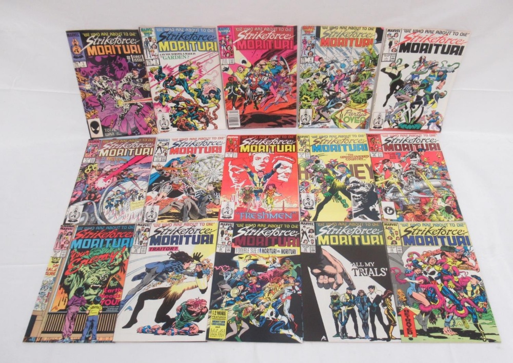 Marvel - assorted collection of Marvel comics to include: Strike Force Morituri (1986-1989) #1-31,