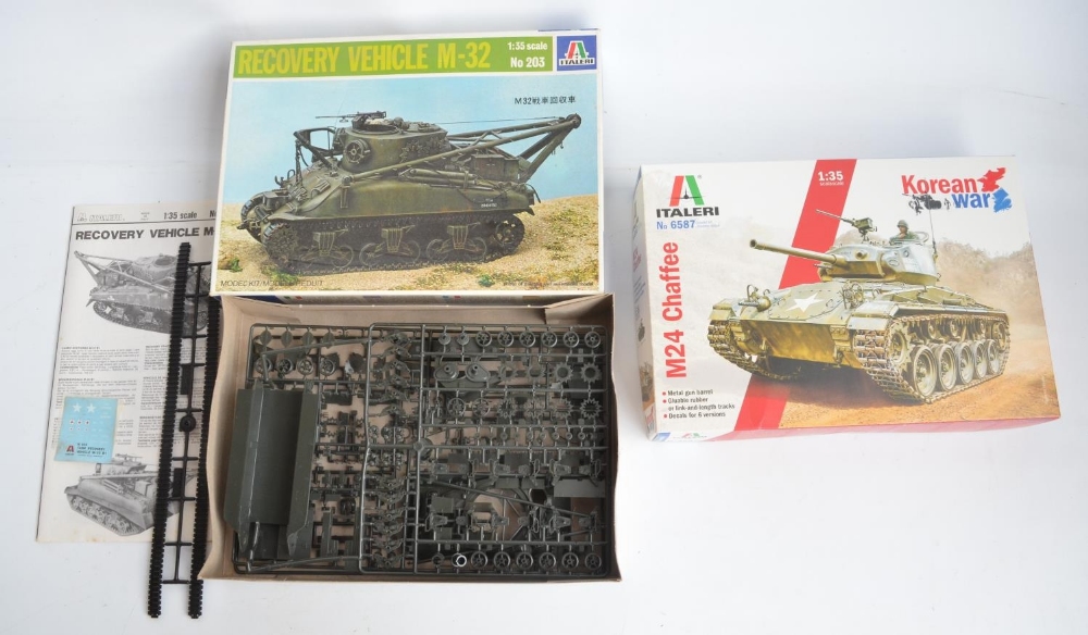 Seven unstarted 1/35 scale WWII and Korean War US armour plastic model kits from Tamiya, Dragon, - Image 3 of 5