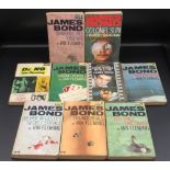 Assorted collection of books, predominantly Military related to inc. 9 James Bond Pan paperbacks (