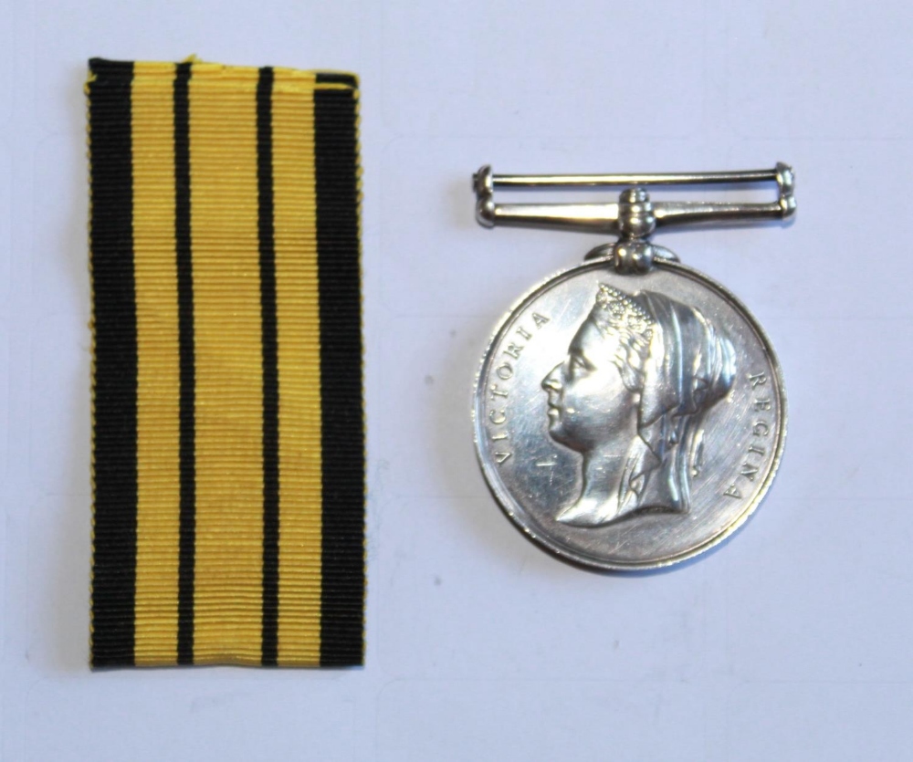 Ashanti Medal 1873-74. To 1791 Pte J. Greaves. 2nd Battalion, Rifle Brigade.