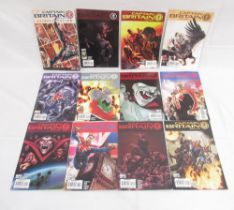 Assorted Marvel comics to include - Captain Britain and MI13 Secret Invasion paperback, Captain