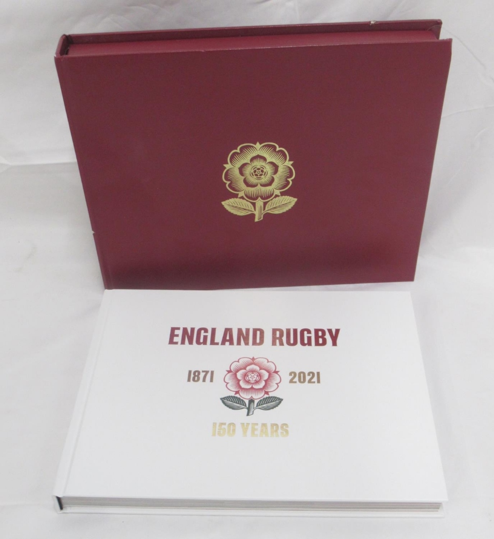 Large collection of Rugby books, programmes, DVDS, etc. to inc. England 150 Years Collectors Edition - Image 8 of 10