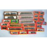 Collection of previously run boxed OO gauge railway models from Hornby, Lima, Age Of Steam