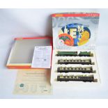 Hornby limited edition OO gauge R2661M Bournemouth Belle train pack with West Country/Battle Of