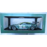 Boxed 1/18 scale Aston Martin Racing Racing Le Mans DBR9 by Autoart, limited edition 1313/3000.
