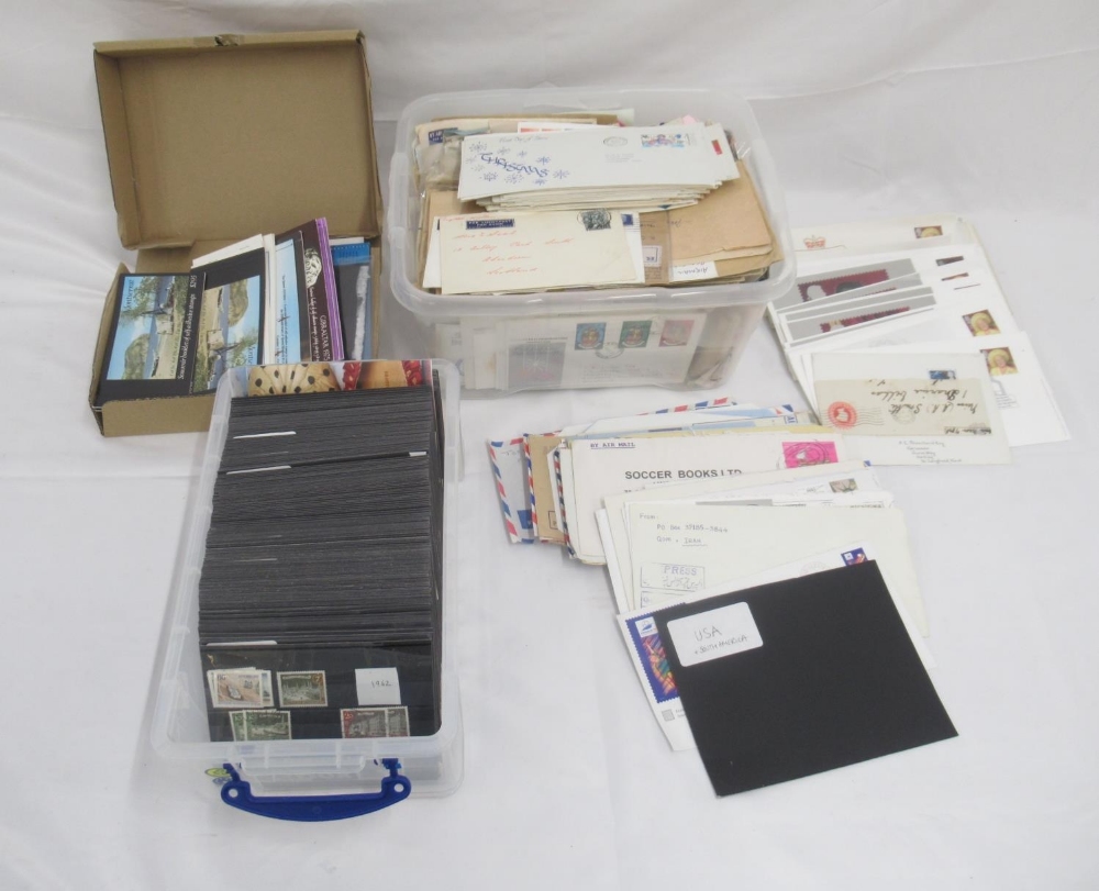 Assorted collection of German Stamp sets, Air World and International Covers, & mixed stamp booklets