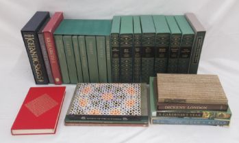 Folio Society - mixed collection of Folio Society hardbacks, some w/slip-cases (20)