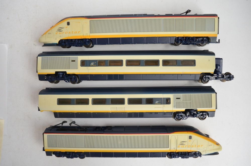 Hornby/Jouef limited edition HO gauge R543 Class 373 Eurostar train pack with power and dummy cars - Image 3 of 6