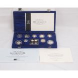 Royal Mint The United Kingdom Millennium Silver Collection No. 07861 of 15000, with COA