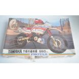 Unopened factory wrapped Protar 1/9 scale Yamaha Tenere 660cc moto cross plastic motorbike model kit