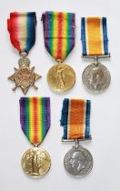 1914-15 Star, 1914-18 War Medal, Victory Medal. To 17932 Pte E.W. Mather. Cheshire Regiment. Victory