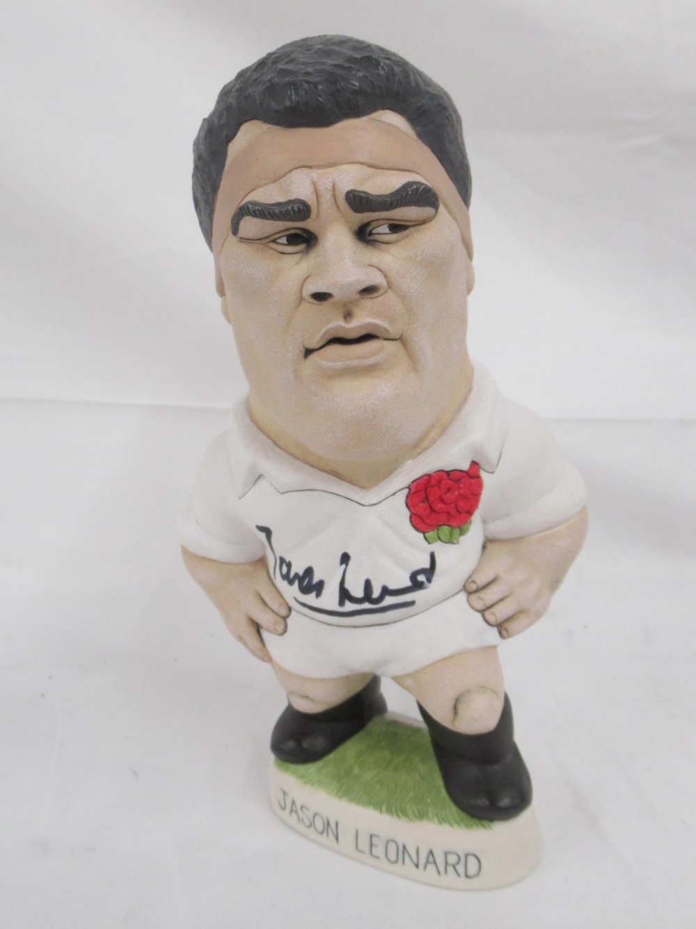 Collection of Rugby memorabilia to inc. Neil Jenkins Ltd Ed. 691/100 World of Groggs figure signed - Image 2 of 12