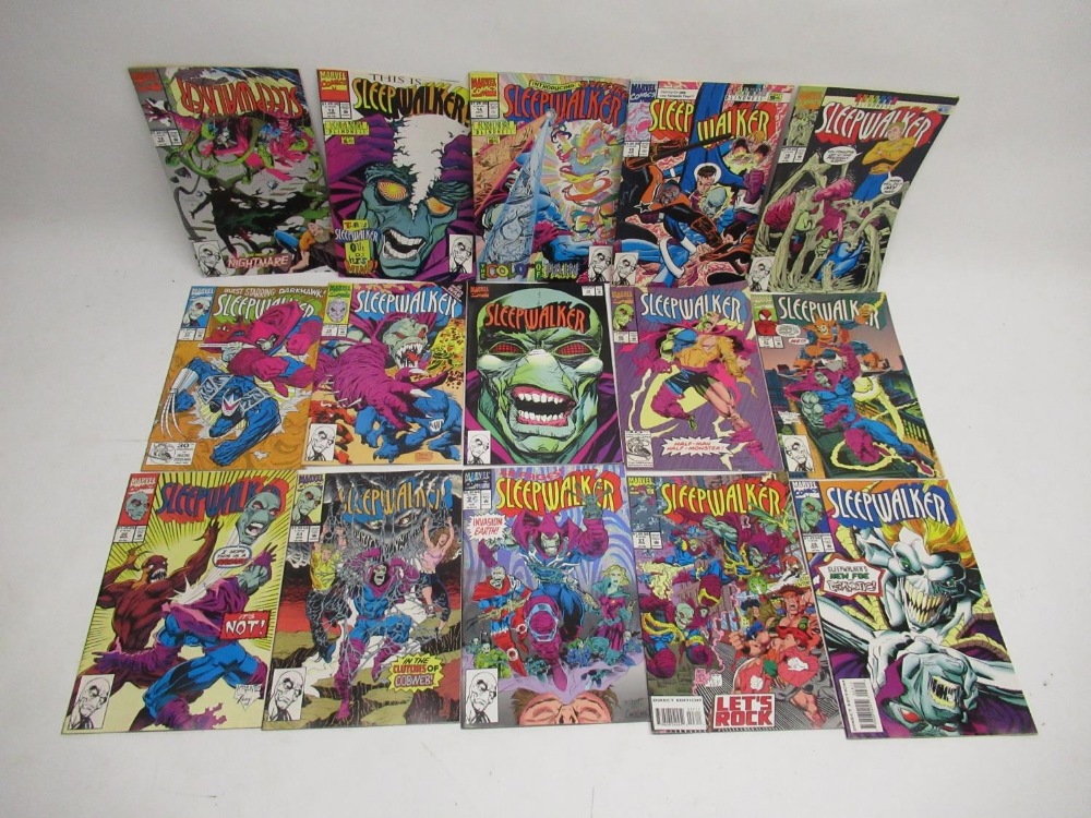 Marvel - Night Thrasher (1993-1995) #1-10 & 13-21, Sleepwalker (1991-1994) #1-23, 25, 27-31 & 33, - Image 3 of 10