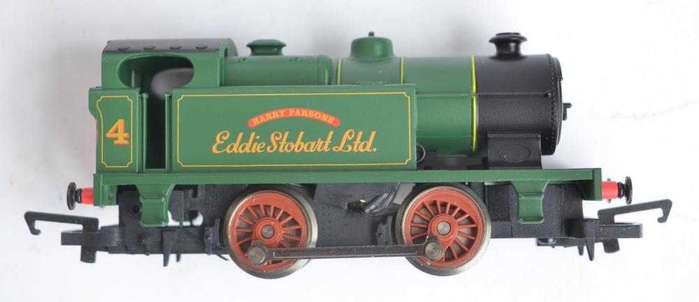 Four boxed OO gauge 0-4-0 electric steam train models from Hornby to include a Smokey Joe Class - Image 8 of 9