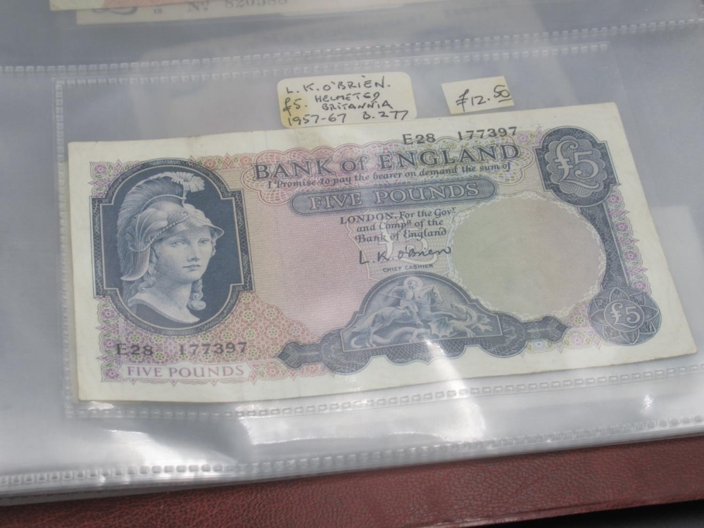 WITHDRAWN - Collection of assorted British bank notes to inc. Stockton Cleveland Bank £5 28th Oct. - Image 13 of 25