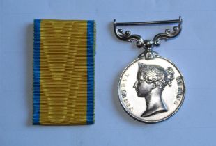 Baltic Medal. To W. Rowe. Royal Marine Artillery