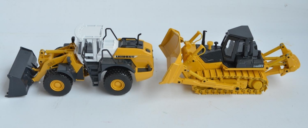 Four boxed diecast plant machinery models to include Joal 1/50 scale Avance D155AX-5 bulldozer - Image 2 of 7