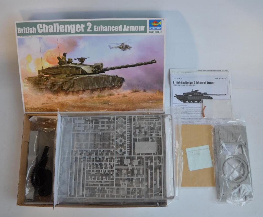 Eight unbuilt 1/35 modern British tank and armoured vehicle plastic model kits to include an 4x - Image 3 of 7