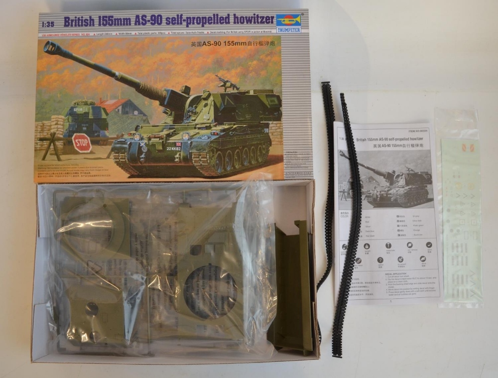 Eight unbuilt 1/35 modern British tank and armoured vehicle plastic model kits to include an 4x - Image 5 of 7