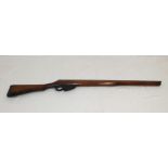 Home Guard Lee Enfield dummy rifle for drill practice. Set of four reproduction flint lock pistols