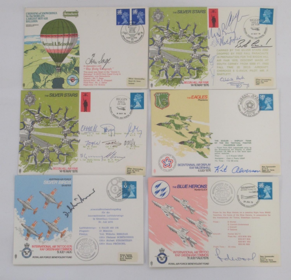 Large and impressive one owner collection of Hendon RAF Museum and other flown covers, with - Image 10 of 11