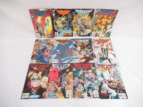 Assorted Marvel comics to include: Blaze (1994-1995)#1-12, Blaze Legacy of Blood 4 issue mini-