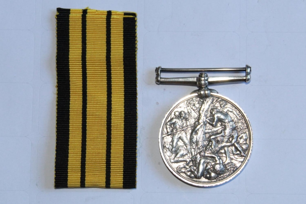 Ashanti Medal 1873-74. To 1791 Pte J. Greaves. 2nd Battalion, Rifle Brigade. - Image 2 of 2