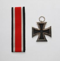 Iron Cross 2nd Class. With original ribbon ring and long ribbon