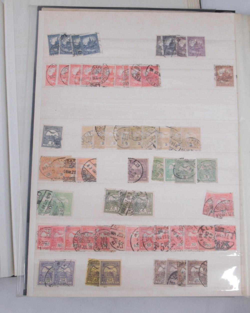 Collection of 5 stamps folders containing an assorted collection of c20th (and some late c19th) - Image 5 of 13