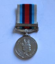 Operational Service Medal (Afghanistan) To 25199612 Gunner M.M. Ruark. Royal Artillery.