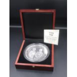 Royal Mint 1996 Fiji Silver Proof $50 Coin, Limited Edition no.774/999 (1kg)