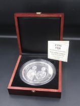 Royal Mint 1996 Fiji Silver Proof $50 Coin, Limited Edition no.774/999 (1kg)