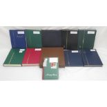 Assorted collection of International stamps to inc. folder w/slip-case of c20th Vatican stamps, a