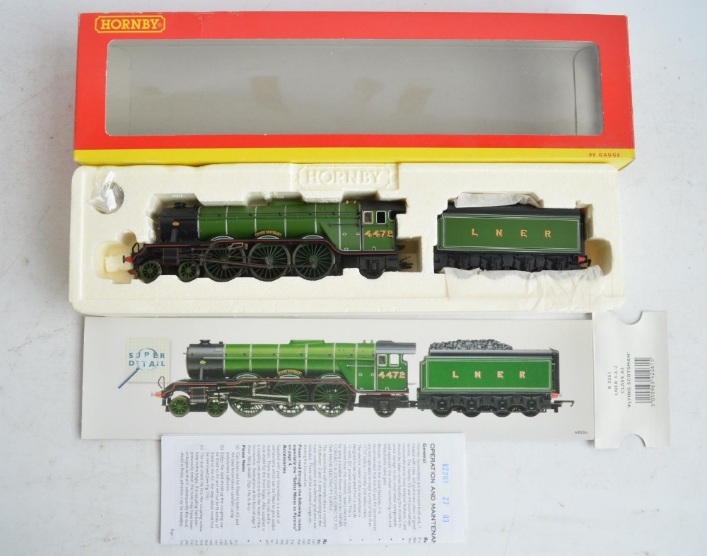 Hornby OO gauge R2261 Super Detail LNER 4-6-2 Class A3 'Flying Scotsman' electric steam locomotive