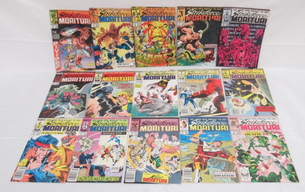 Marvel - assorted collection of Marvel comics to include: Strike Force Morituri (1986-1989) #1-31, - Bild 2 aus 16