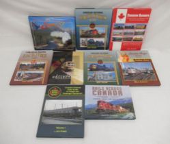 Assorted collection of Canadian Railway related books (9)
