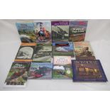 Collection of British and International Railway related books in hardback and paperback (12)